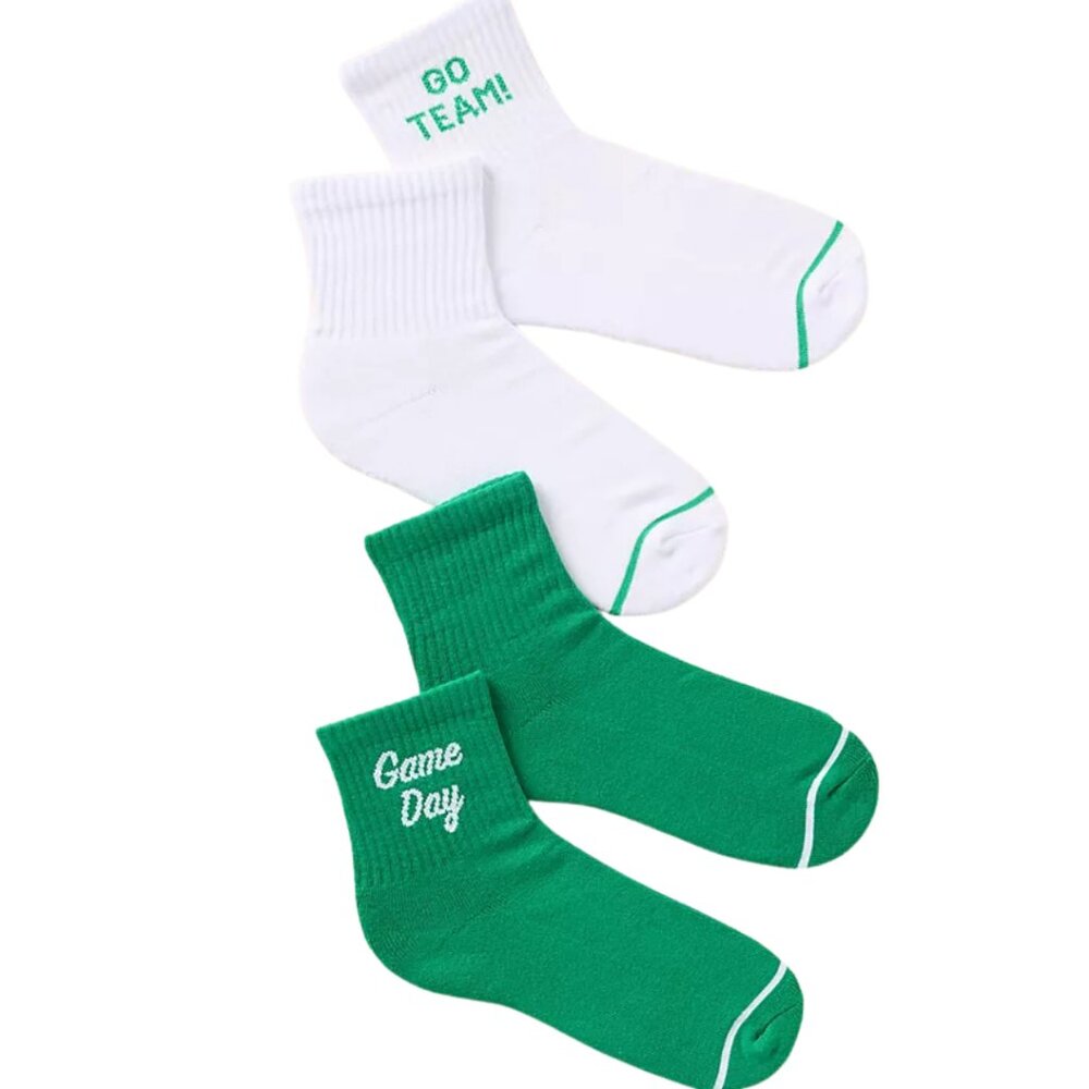 Daily Practice Game Day Socks, Set of 2